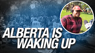 Chris Sky, Laura-Lynn Tyler Thompson headline Alberta's largest anti-lockdown protest