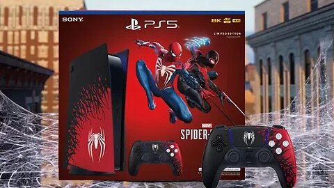Limited Edition PS5 Spider Man 2 Console Unboxing