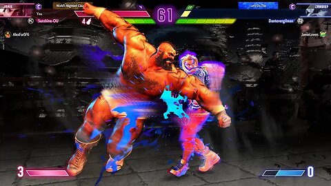 Multi-Hit Perfect Parries On Zangief CA2