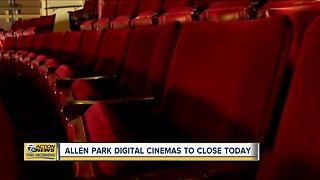Allen Park Digital Cinemas to close for good