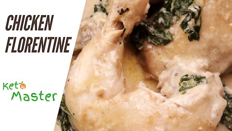 Keto Recipe - Chicken Florentine | Best Keto Diet Plan for Weight Loss |