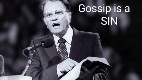Gossip a deadly sin