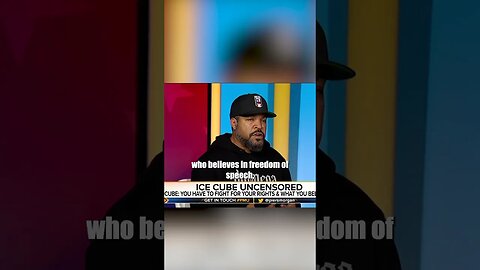 Ice Cube speaking truth on Piers Morgan Uncensored