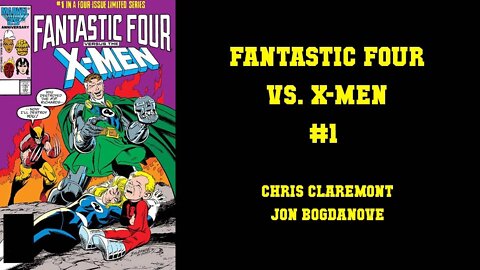 Fantastic Four vs X-men #1 [TROUBLE IN PARADISE]