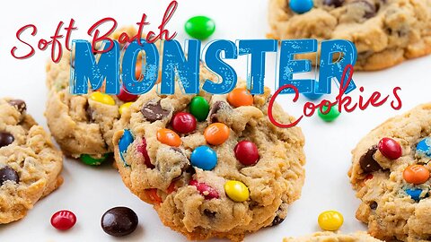 How to Make Soft Batch Monster Cookies | Iambaker.net