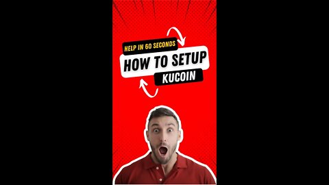 How to setup #Kucoin in 60 seconds #XRP #BTC #Wallet #howto #crypto #cryptocurrency #HelpIn60Seconds