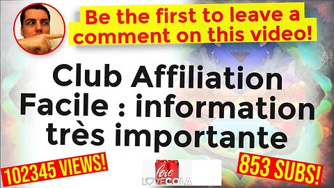 Club Affiliation Facile : information très importante