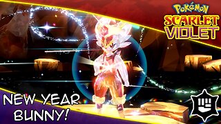 Pokemon Scarlet and Pokemon Violet Tera Raids: CINDERACE FIGHTING-TERA! YEAR OF THE RABBIT! 🐰