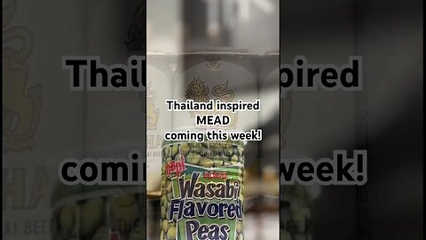 Thailand inspired MEAD coming! #mead #thialand #alcohol #homebrew #homemadedrink #drink #honey