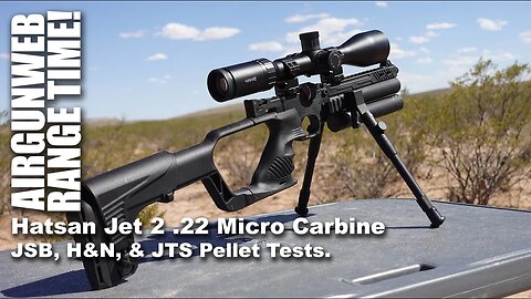 Hatsan Jet 2 .22 Pistol / Micro Carbine Testing the JSB H&N and JTS Precision Pellets