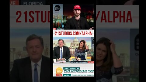 Alpha Male CRUSHES Feminism on live TV