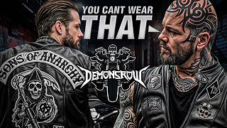 1%er Approaches Biker Over Sons Of Anarchy Vest!!