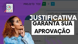 Corrigindo a justificativa e escrita do capítulo: dicas para um TCC aprovado