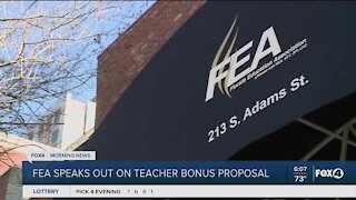 Florida Education Association responds to governor's proposed bonuses and raises other concerns