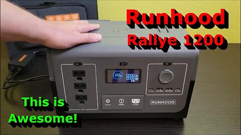RUNHOOD RALLYE 1200 Modular Power Station Review - It's Awesome!