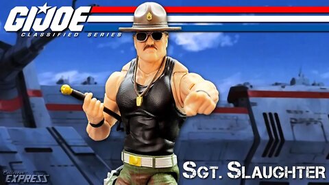 G.I. Joe Classified Series Sgt Slaughter Action Figure Review - 53 - Hasbro