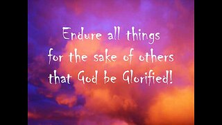 Be Like Minded And Glorify God