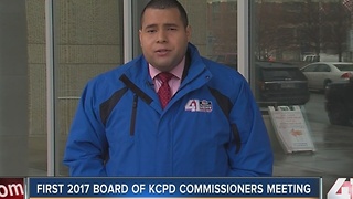 First 2017 Board of KCPD Commissioners meeting