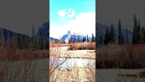 vermillion lakes - Banff #shorts #trending #canada #banff #banffcanada #viral