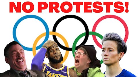 IOC PROTESTING BAN will STAND at OLYMPICS in Tokyo & Beijing!