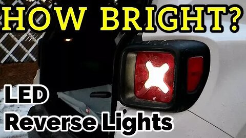 LED Reverse Lights Upgrade for your Jeep Renegade