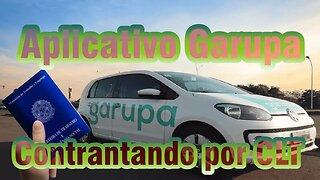 Aplicativo Garupa , contratando motoristas em regime CLT, veja e entenda!!!