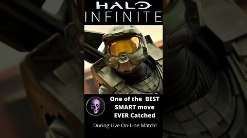 INCREDIBLE SMART MOVE in Halo Infinite ☠️ during On-Line Matchmaking! #haloinfinite Clip.