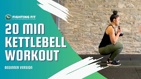 20 Minute Kettlebell Workout // Beginner Version
