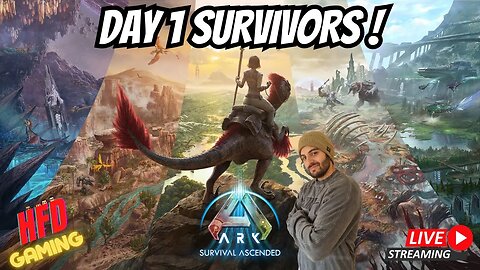 ARK Survival Ascended launch day stream | Join KP on day 1 surviving the all new ARK