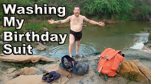 Laundry Day At The River !!! / Day 6 Of 30 Day Survival Challenge Texas