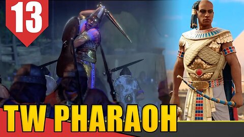 Em Busca do MOMENTO CERTO - Total War Pharaoh Ramses #13 [Gameplay PT-BR]