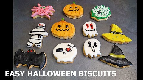 HALLOWEEN BISCUITS