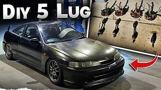 Reviving my RHD Integra with Junkyard Honda CRV and Prelude parts