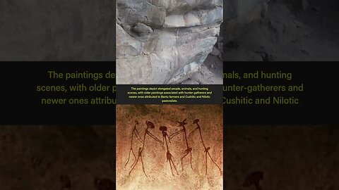 Uncovering Humanity's Ancient Art: The Power of Kondoa Rock-Art #shorts #shortsfeed #history