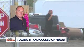 Towing titan accused of fraud