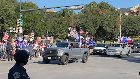 Austin, Texas #Stopthesteal Rally November 7th, 2020