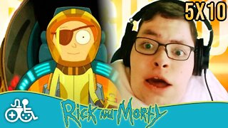 O EVIL MORTY VOLTOU na 5ª Temporada de Rick & Morty - 5X10 (SEASON FINALE) REACT DUBLADO PT-BR