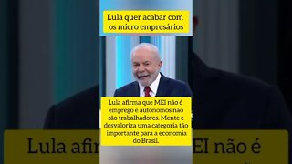 Lula quer acabar com os MEI? ENTENDAM. #lulaodeiamei #bolsonaroreeleito2022