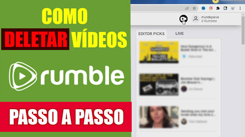 Como Deletar Vídeos no Rumble - Passo a Passo!