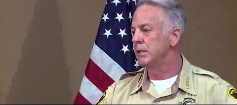 LVMPD Sheriff addresses protest arrests