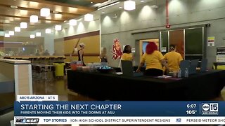 ASU students begin a new journey