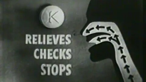Kripton Cold Medicine Vintage Commercial (1955)