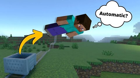 How to Automatically Dismount a Minecart in Minecraft