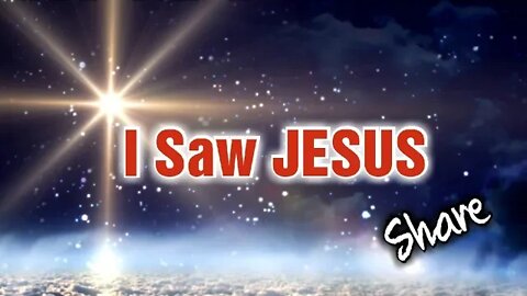 I Saw JESUS - our Redemption Draws Very Near #share #jesus #vision #dream #prophecy