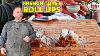 French Toast Roll Ups Two Ways on the Blackstone Griddle