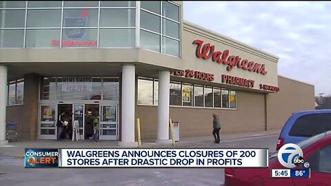 Walgreens to shut down 200 U.S. stores as part of cost-cutting plan