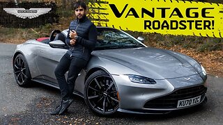 Aston's Vantage Roadster is a LOUD V8 brute! CAUTION: You'll want one!!