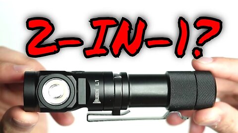 Wuben L1 Review: Unique 2-in-1 Flashlight with Flood + Throw Beams?