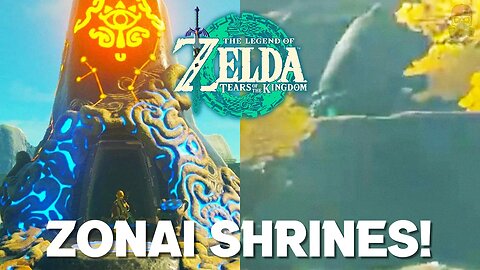 Zonai Shrines in Zelda Tears of the Kingdom (TotK Locations)!