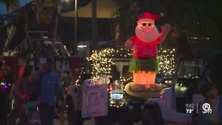Fort Pierce residents put on their own holiday parade